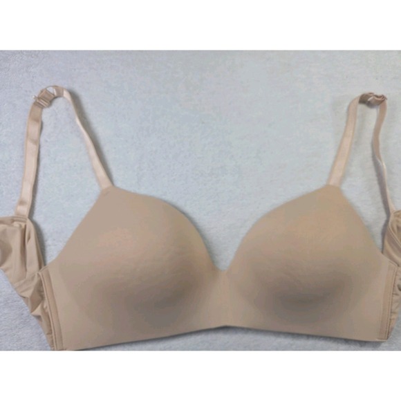 Auden The Bliss T-Shirt Bra 40D Nude Beige Smooth Full Coverage Comfort Bra - Picture 2 of 7